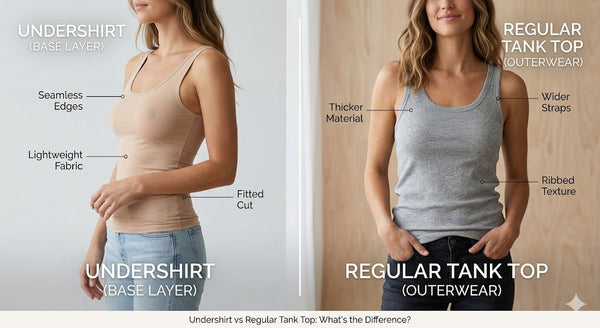 Undershirt vs Regular Tank Top